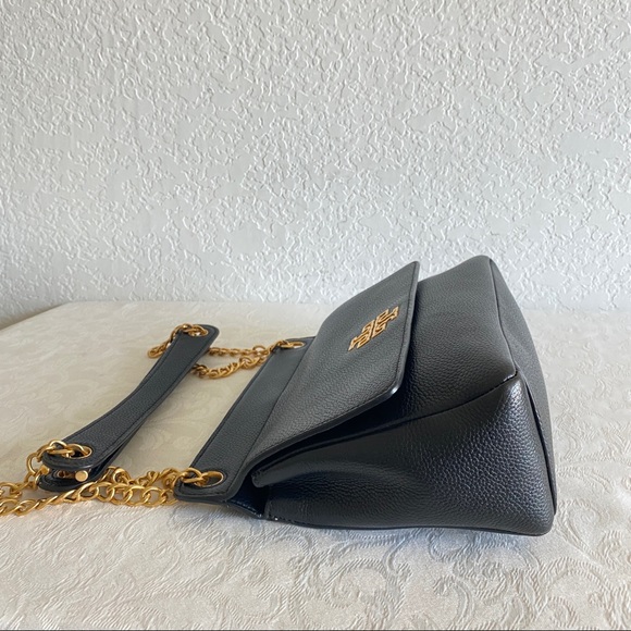 Tory burch black chain strap flap bag - Picture 7 of 15